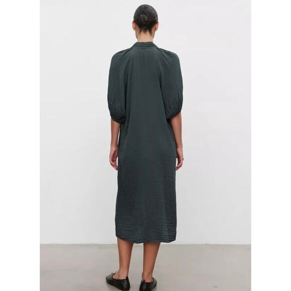 Velvet by Graham & Spencer Breana cotton gauze button-front midi dress - Picture 2 of 11